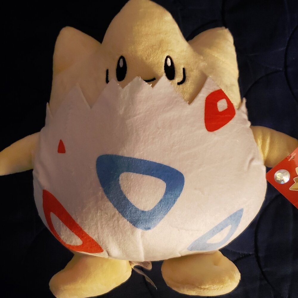 Pokemon Togepi Plush Soft Stuffed Doll Toys Cute Collectible Kids Toy